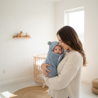 Nid d'ange bébé garçon | doublure 100% coton