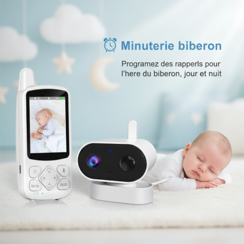 Camera bebe rappel alaitement 