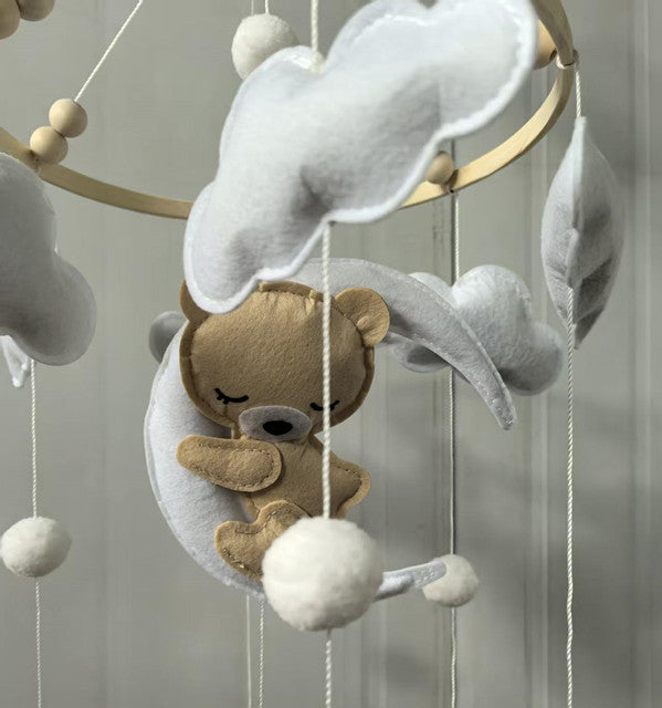 mobile bebe motifs peluche ours