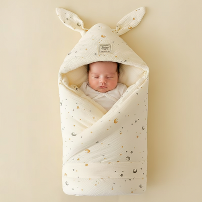Nid d'anges bebe en coton