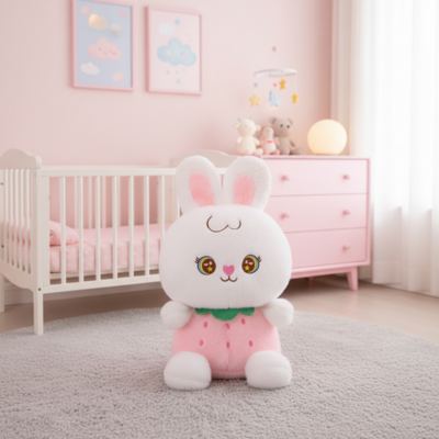 Doudou lapin lumineux 