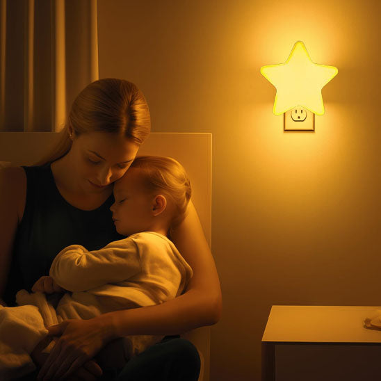 veilleuse etoile bebe | éclairage LED murale