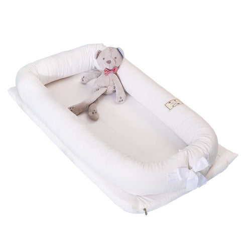 reducteur de lit blanc maille