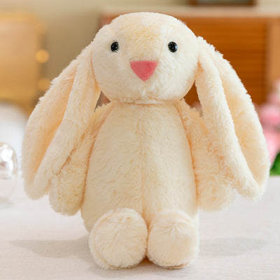 Doudou lapin beige