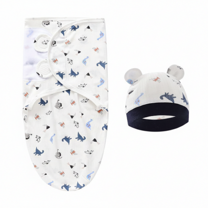 Couverture emmaillotage bébé