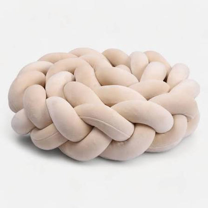 tresse de lit Beige enrober