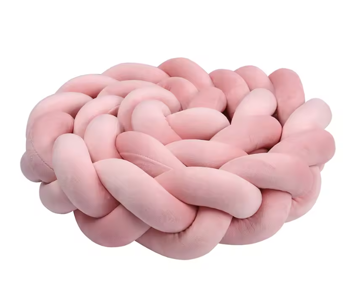  tresse de lit bébé rose