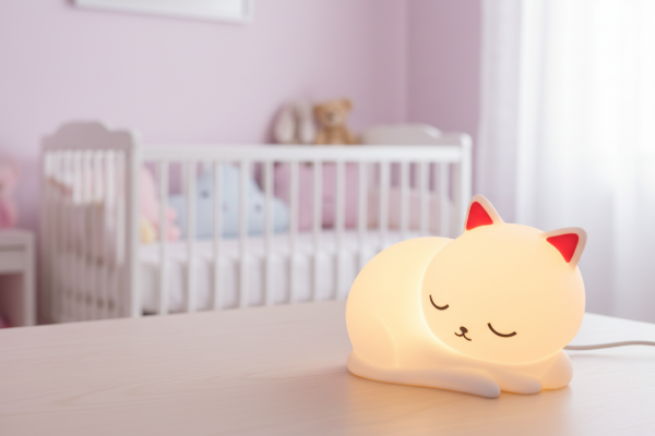 Veilleuse chat 