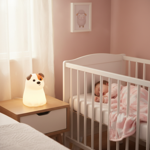 Veilleuse bébé chien 