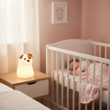 Veilleuse bébé chien 