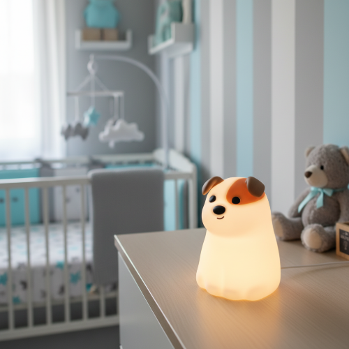 Veilleuse bébé chien 
