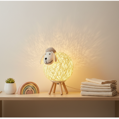 Veilleuse bebe mouton 