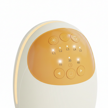 Machine bruit blanc bébé | Veilleuse LED à Effet Respirant