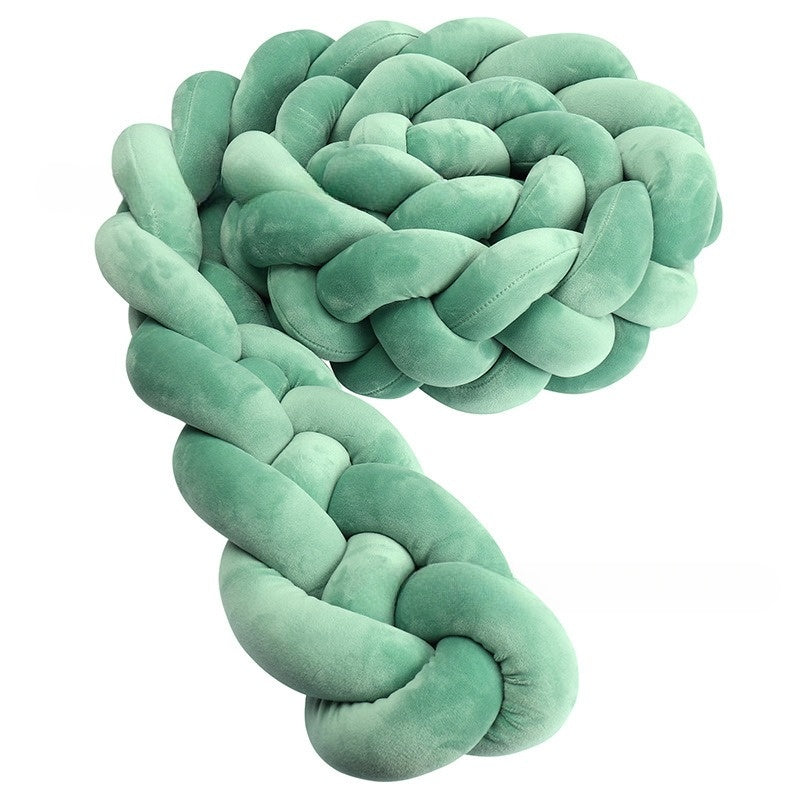 tresse de lit | 3 brins vert