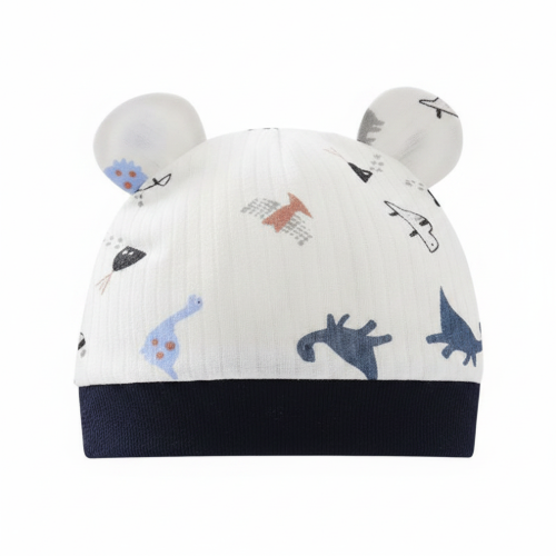 Couverture emmaillotage bébé| dinosaure en coton pur