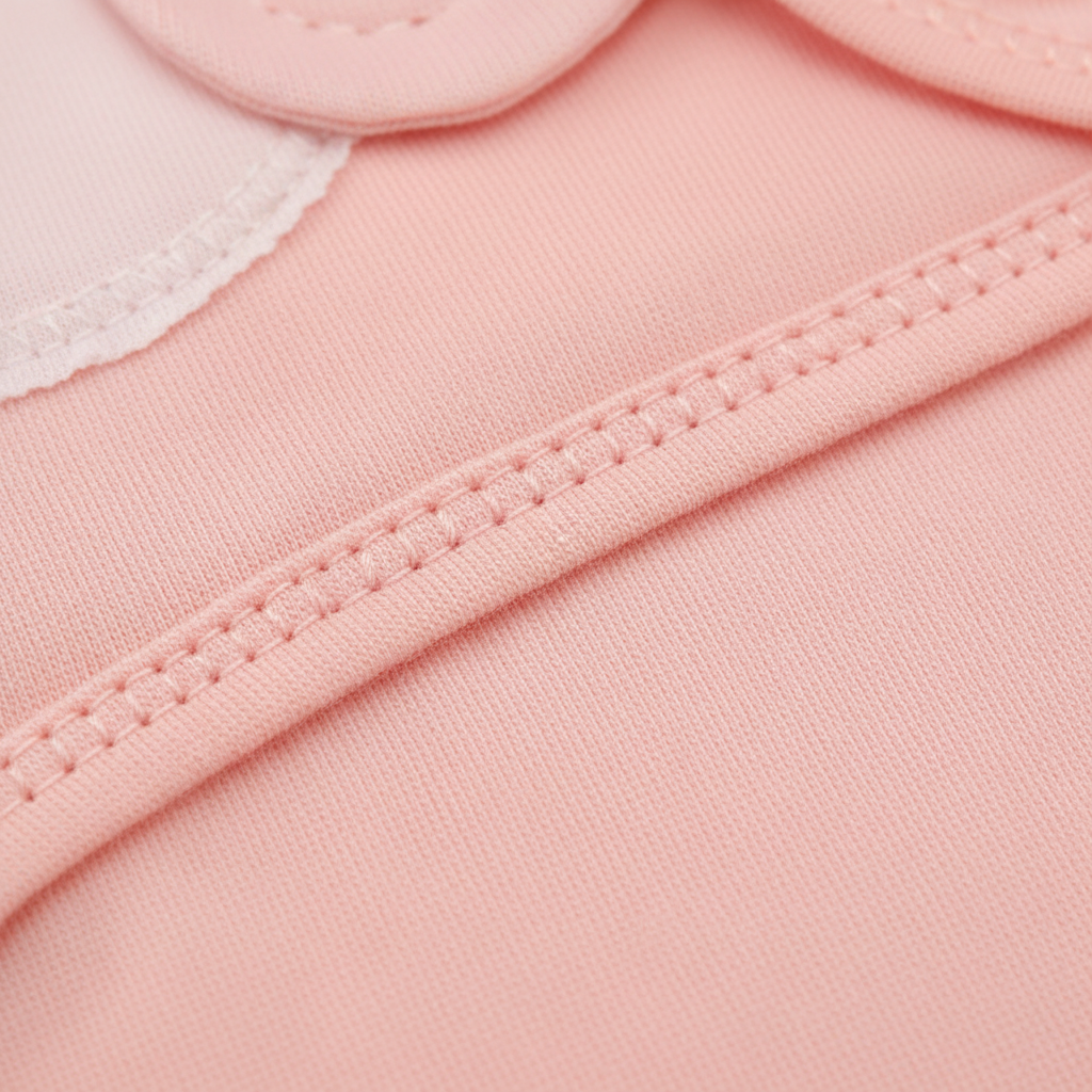 Zoom coutures swaddle rose