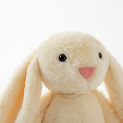 Doudou lapin beige