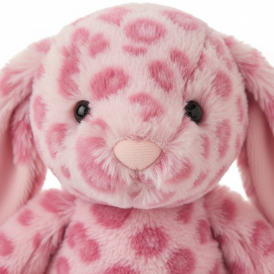 Doudou lapin rose