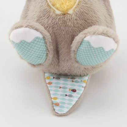 Doudou loutre qui respire| velours ultra doux