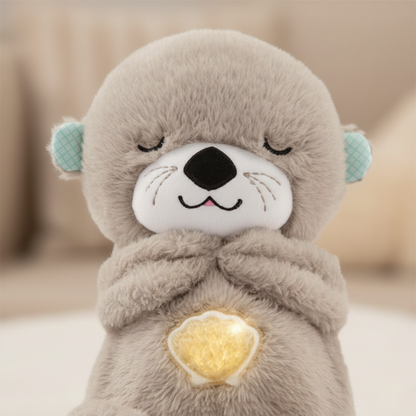 Doudou loutre qui respire| velours ultra doux