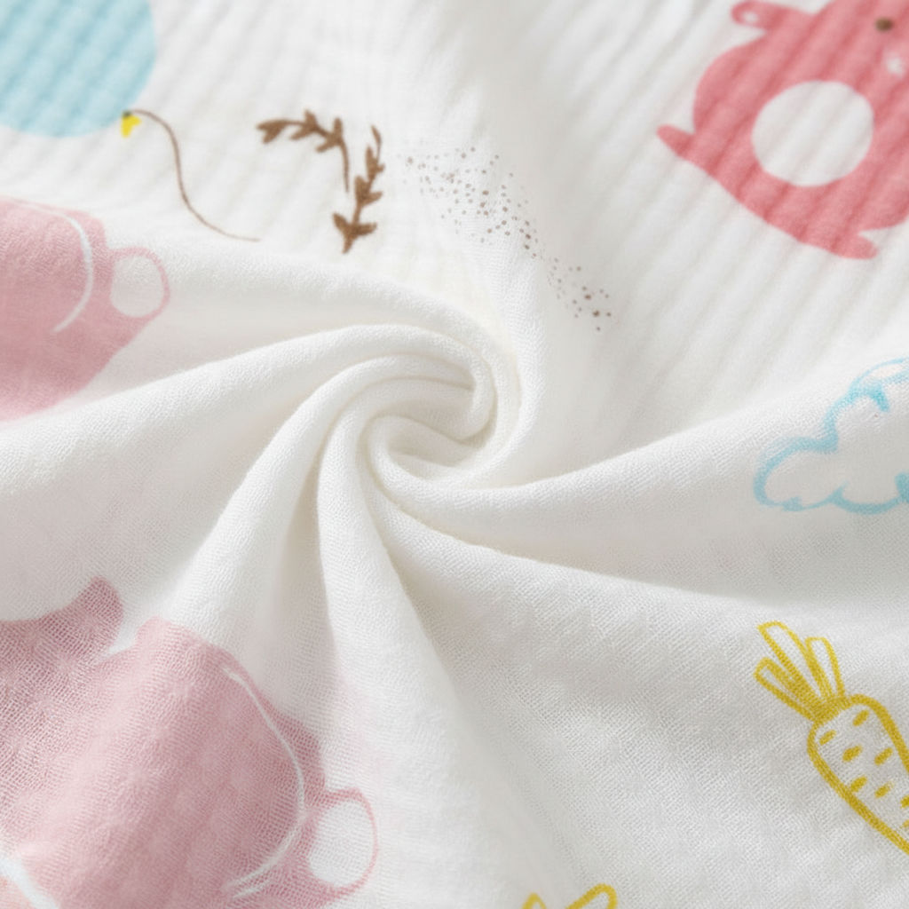 Zoom texture tissu lapin