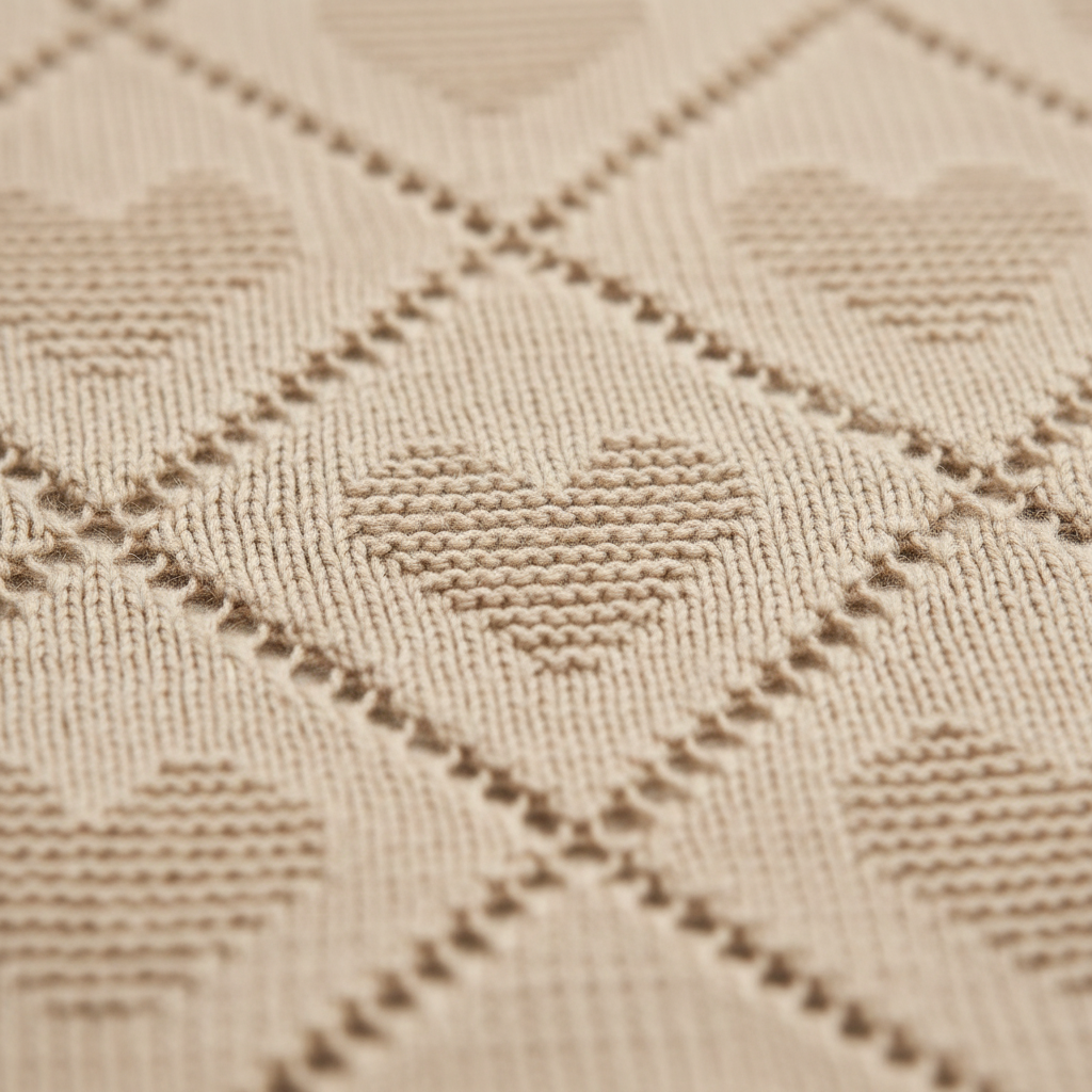 Couverture bebe tricot