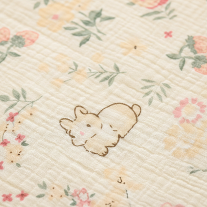 Nid d'ange bébé fille | Coton pur