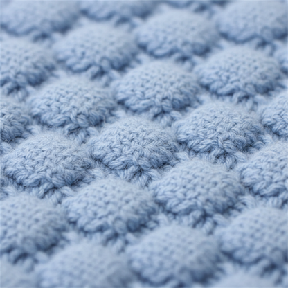 Nid d'ange bebe garcon | en tricot "Petit Renard"